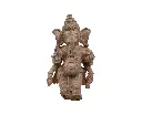 Sculpture de Ganesh en marbre rose du Kerala – XVIIIe siècle 